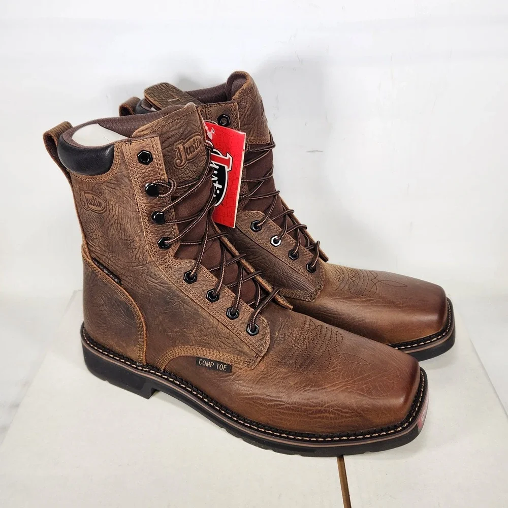 Justin Boots policies ships